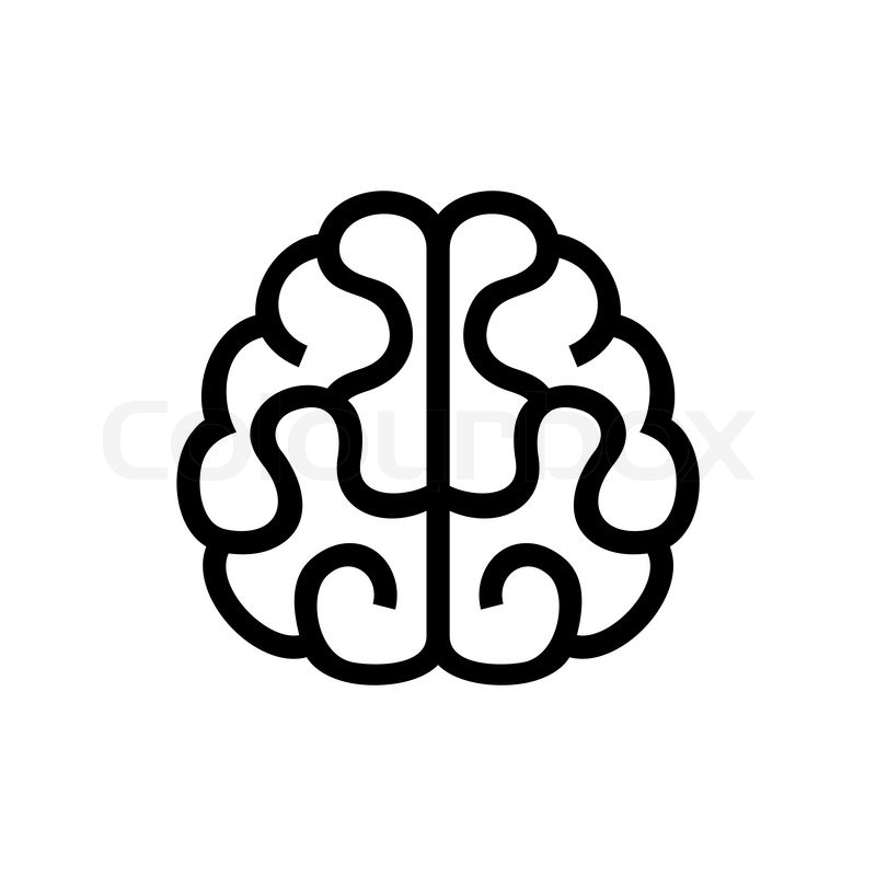 Genius brain icon Vector | Free Download