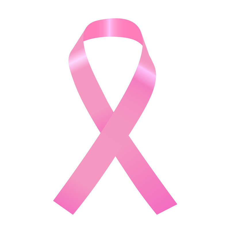 Pink Ribbon Breast Cancer Awareness Icon Stock Vector - Image 