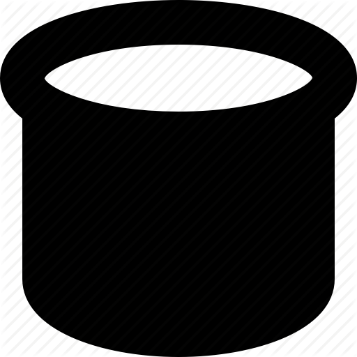 Bucket filled with bubbles Icons | Free Download