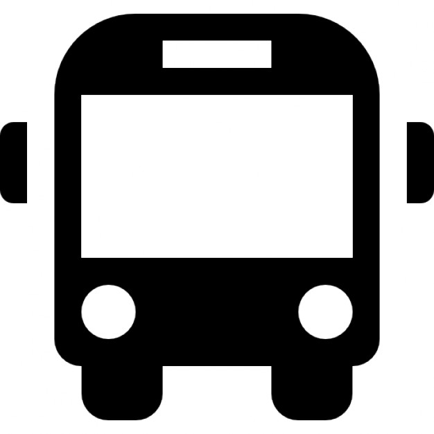 Travel bus round icon - Transparent PNG  SVG vector