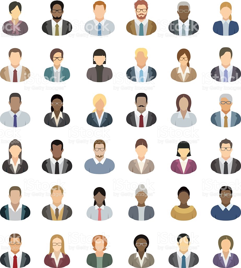 Business Person Icon - Avatar  Smileys Icons in SVG and PNG 