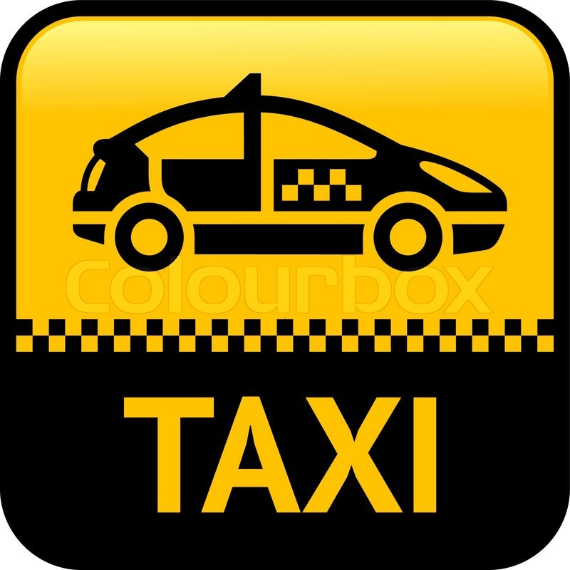 Cab, curb, hail, luggage, person, suitcase, taxi icon | Icon 