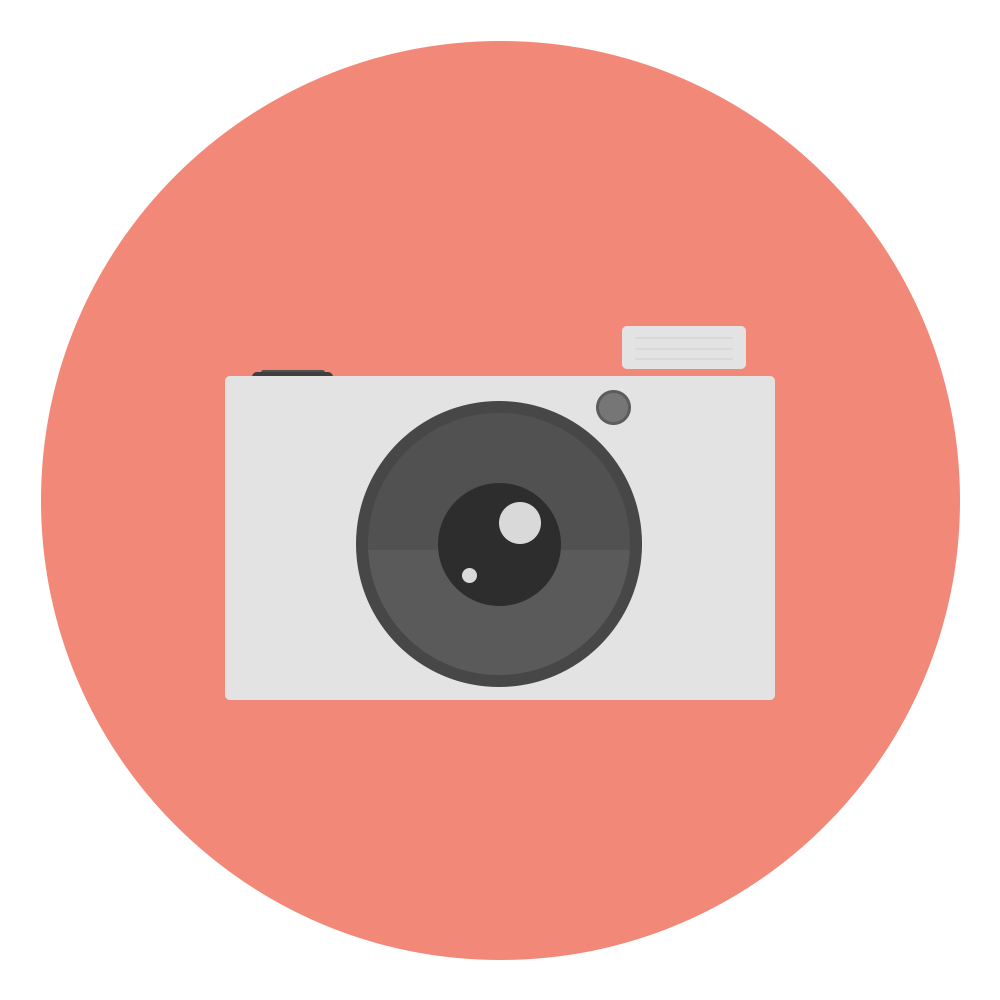 Digital camera icon (PSD) | PSDGraphics