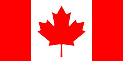 Glossy wave icon. Illustration of flag of Canada