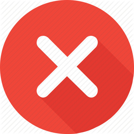 cancel button icon  Free Icons Download