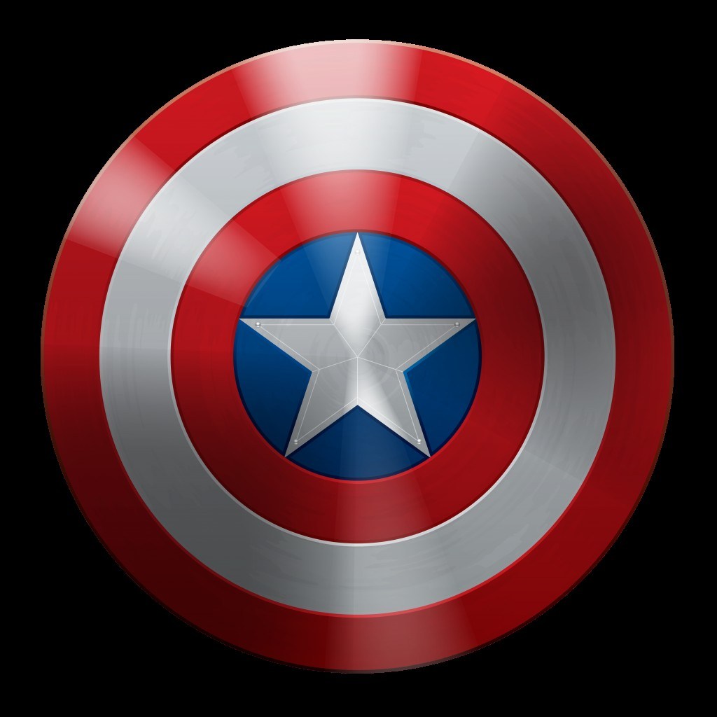 Captain America Adamantium Shield - Free shapes icons
