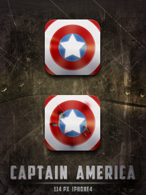 Amazon.com: Captain American Shield Icon - Marvel Comics - Pinback 