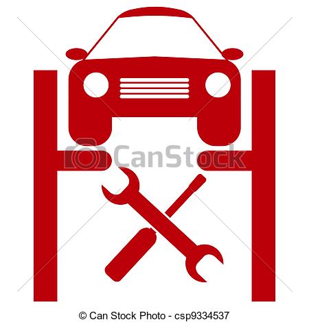 Car service maintenance icon Royalty Free Vector Image