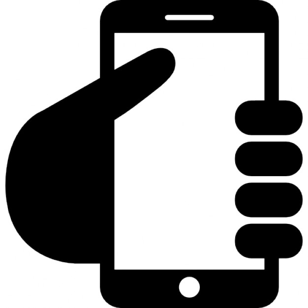 Finger, hand, mobile, phone, smartphone, telephone, touch icon 