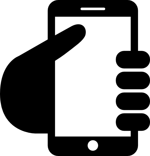 Phone icon on transparent background, Phone icon Vector  Stock 