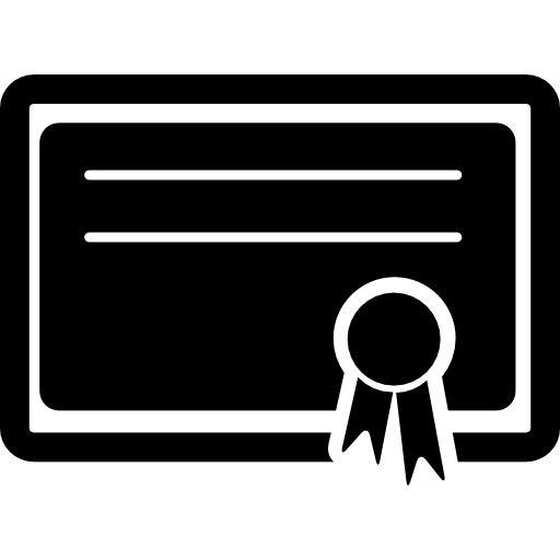 Certificate variant with image Icons | Free Download