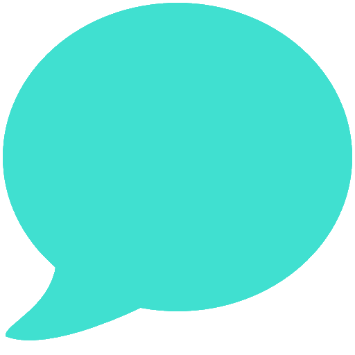 Chat comment oval speech bubble with text lines - Free interface icons