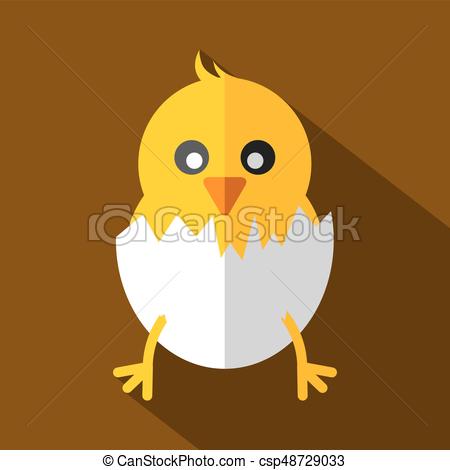 Chick Icon Silhouette Stock Vector 562499281 - 