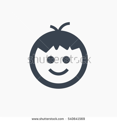 People family icons. Man and woman, child pet vector icon  Stock 