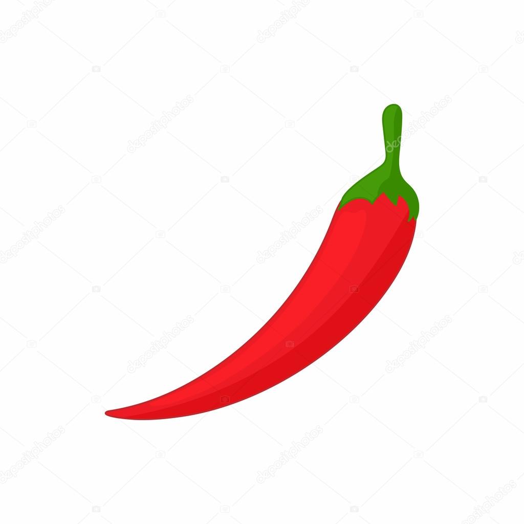 Chili Pepper Icon. Royalty Free Cliparts, Vectors, And Stock 