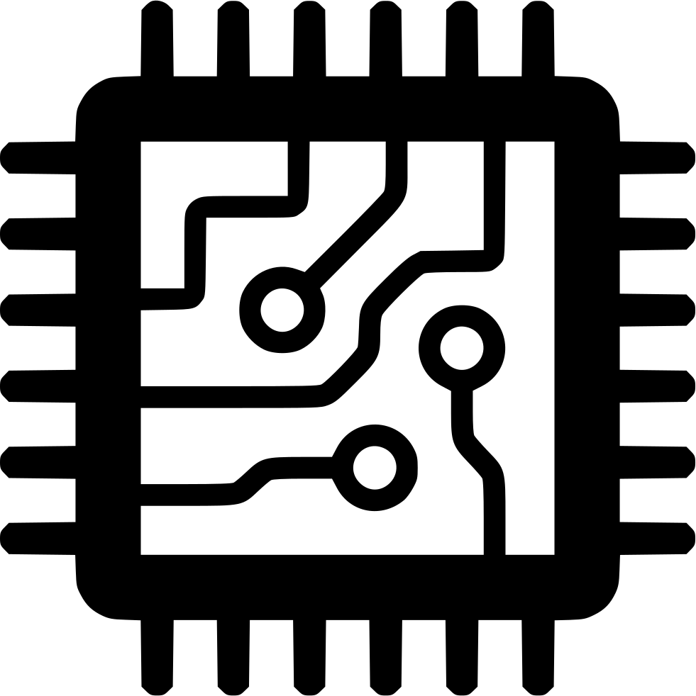 Microchip, processor, processor chip, processor cpu icon | Icon 