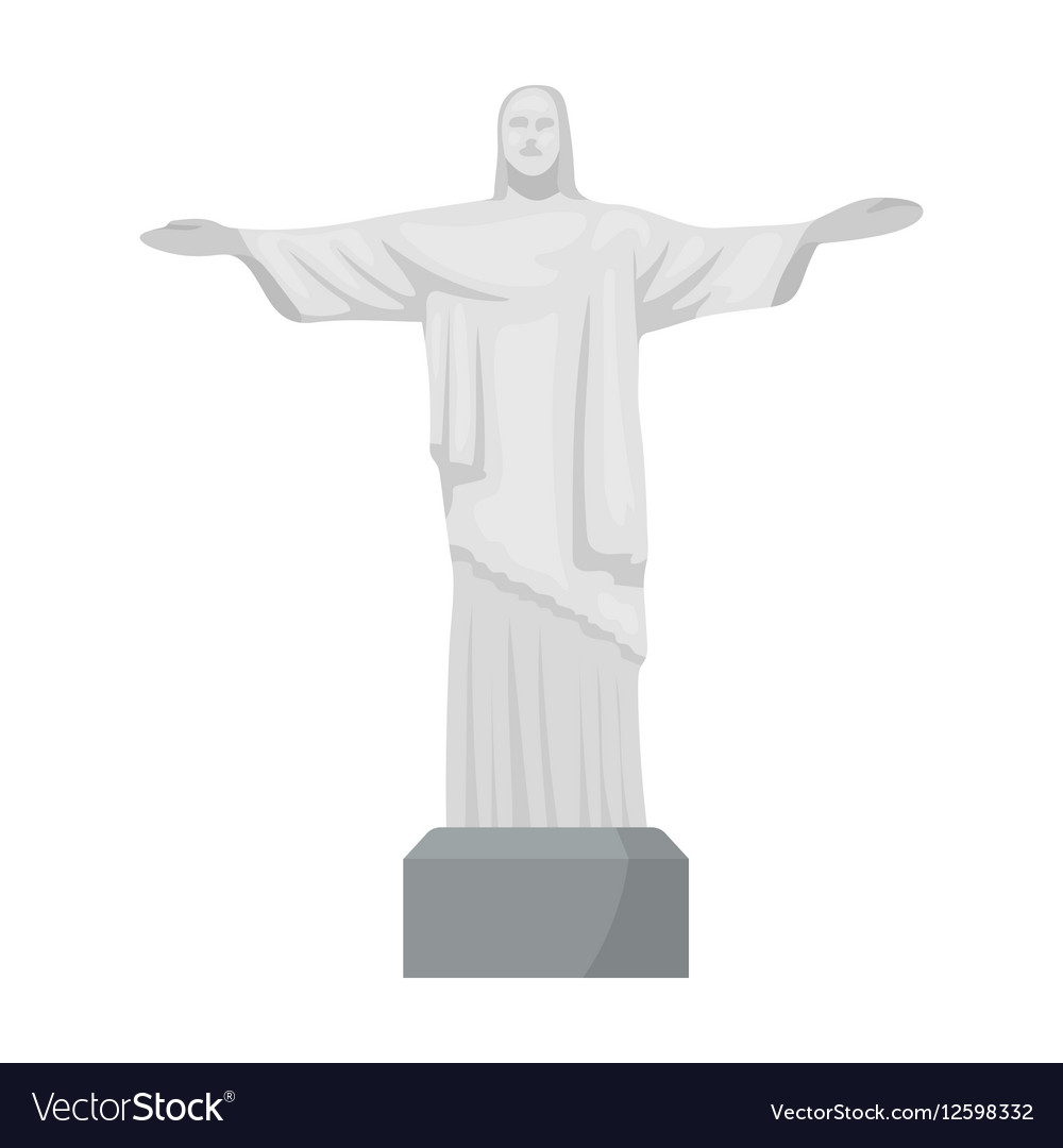 Statue Of Christ The Redeemer Icon - free download, PNG and vector