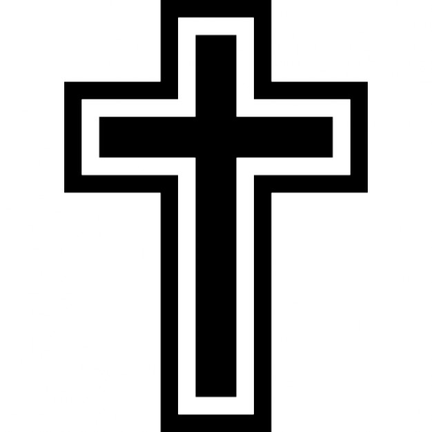 Christian Cross Icon Trendy Flat Style Stock Vector 674379628 
