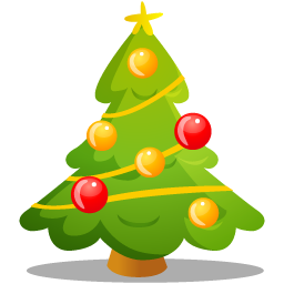 Simple Christmas Tree Icon, PNG ClipArt Image | IconBug.com