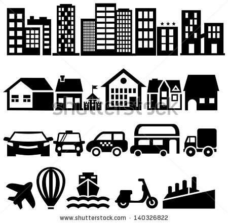 21  City Icons - PSD, JPG, Vector EPS Download