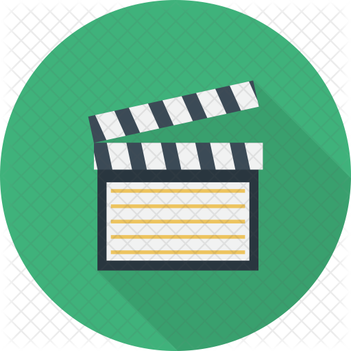 Clapperboard Icon - free download, PNG and vector