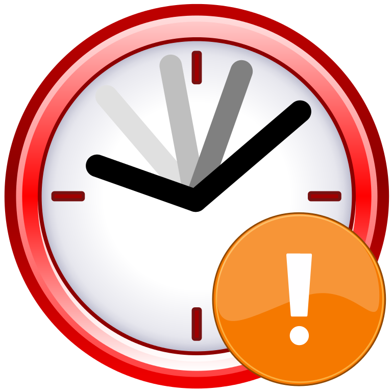 Download Free SVG Clock Icon #1