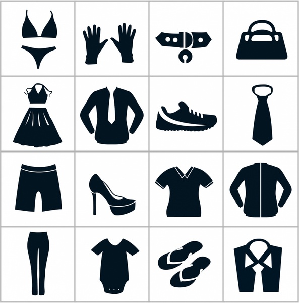 Clothes icons | Noun Project