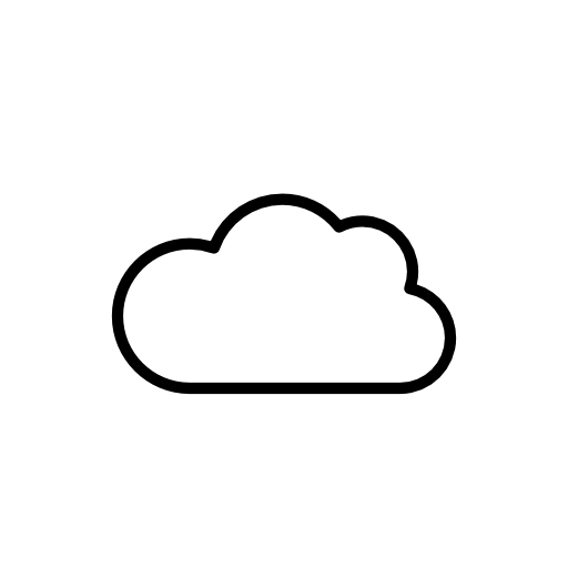 SVG Cloud Icon