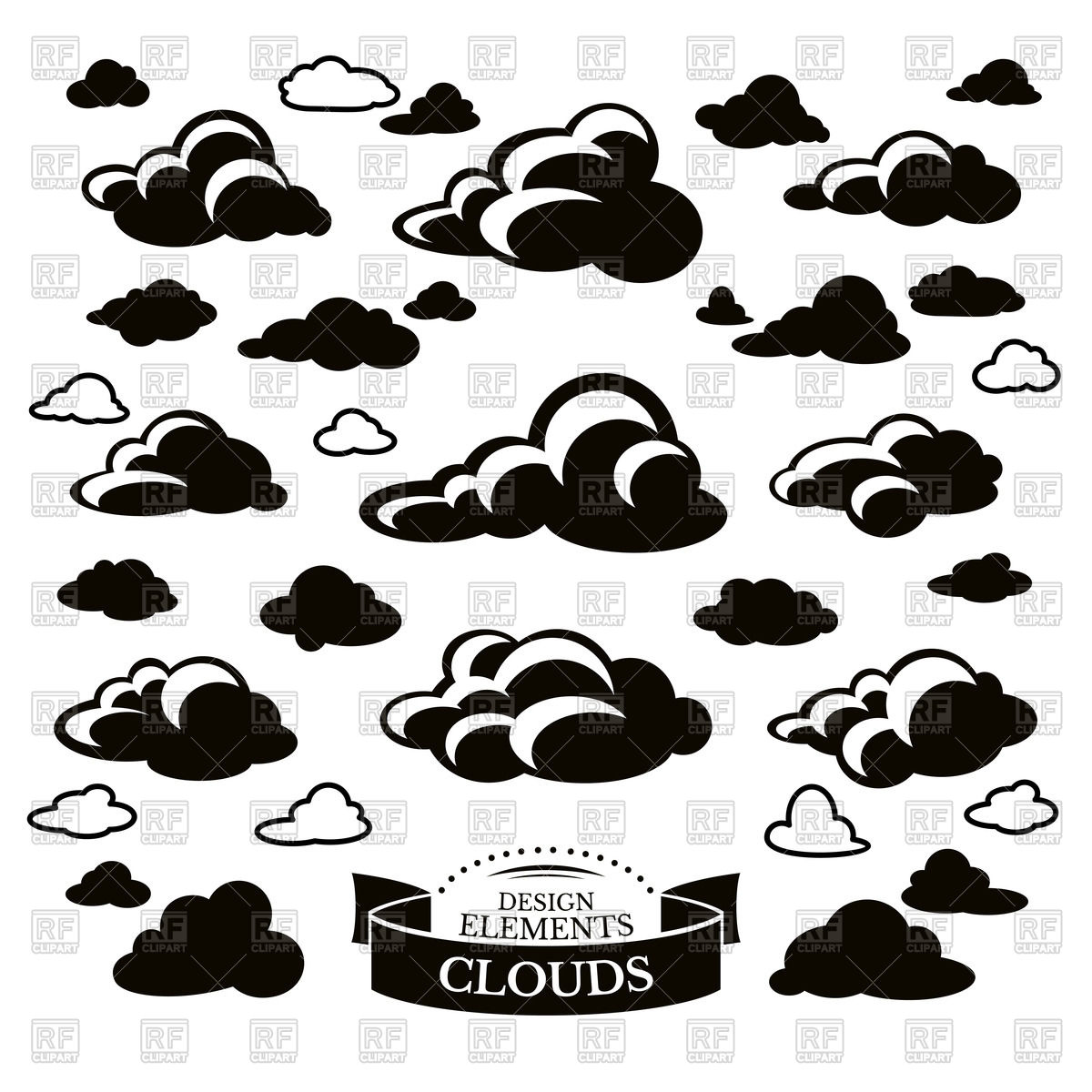 The download and upload to cloud icon Royalty Free Vector