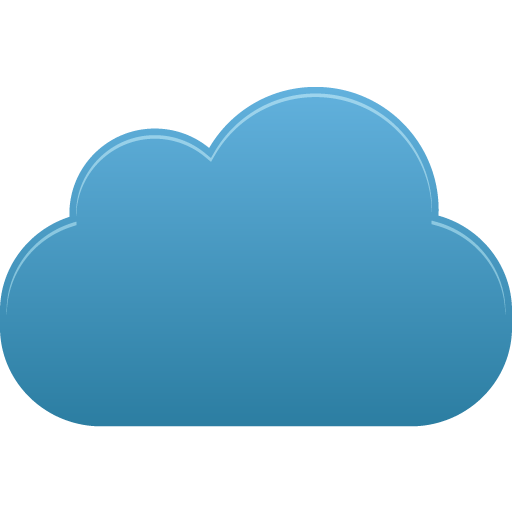 Simple cloud icon  flat base Icons PNG - Free PNG and Icons Downloads