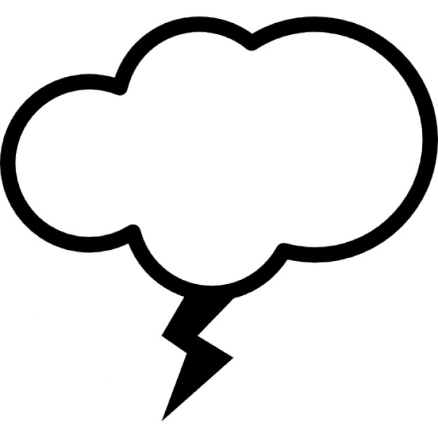 Black clouds icon - Free black weather icons