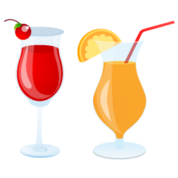 Cocktail, drink, food, glass, martini, straw icon | Icon search engine