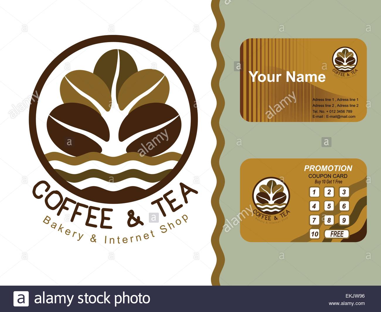 Coffee coupon discount template design. vector clipart - Search 
