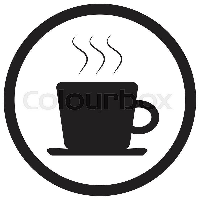 Coffee mug icon Royalty Free Vector Image - VectorStock