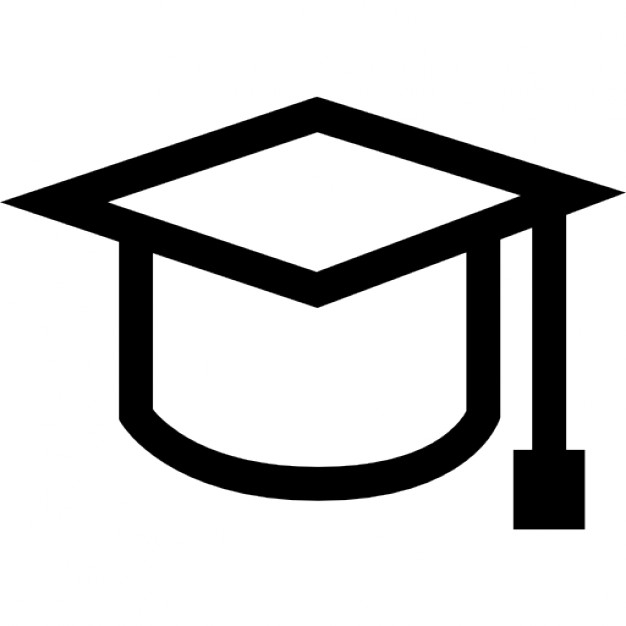 College Graduation Cap Icon Stock Vector 349440806 - 