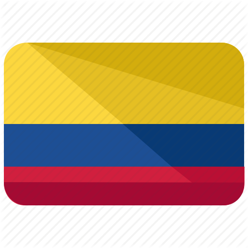 Colombia Flag Icon Stock Photo, Royalty Free Image: 116053015 - Alamy