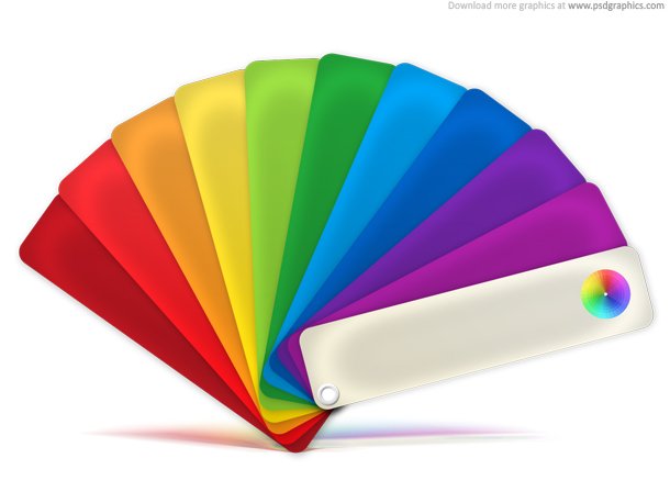 Ultra Modern Color Palette Icon - Vectorsecurity.me