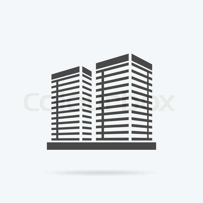 Office building, real estate, skyline, skyscraper, tower icon 
