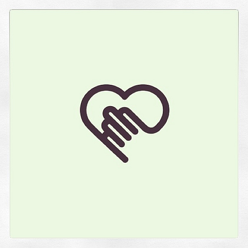 Care, compassion, donation, hands, heart, helping hand, love icon 