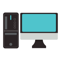 Computer case Free icon in format for free download 116.31KB