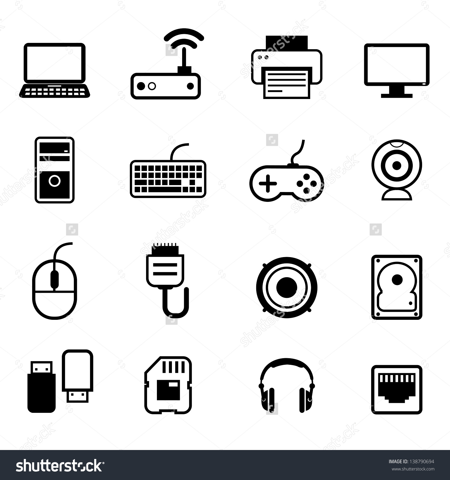 Computer Icon Free Vector Art - (31543 Free Downloads)