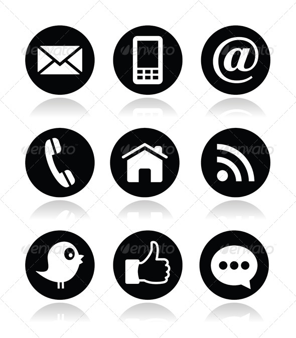 Contacts Number Icons