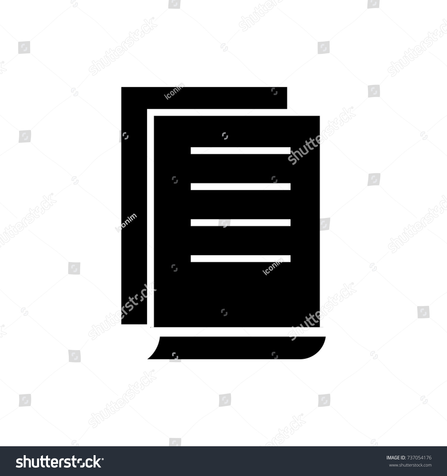 Flat Illustration Blue Smart Contracts Icon Stock Vector 670767724 