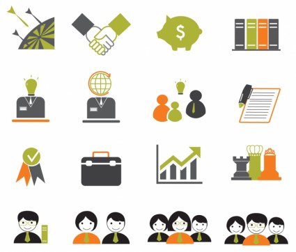 Business icons collection Vector | Free Download
