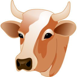 Animal, dairy cattle, farm, mammal, milch, milk cow icon | Icon 