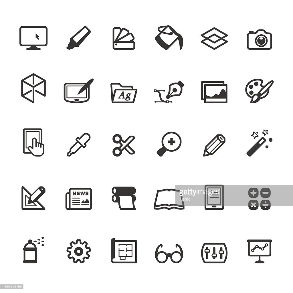Sewing And Craft Icon Set Vector Art | Getty Images