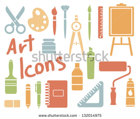 Art, arts and crafts, craft, doodle, hobby, scrapbook icon | Icon 