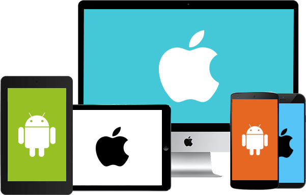 Crossplatform, smart, smartphone, smartwatch, tablet, watch icon 