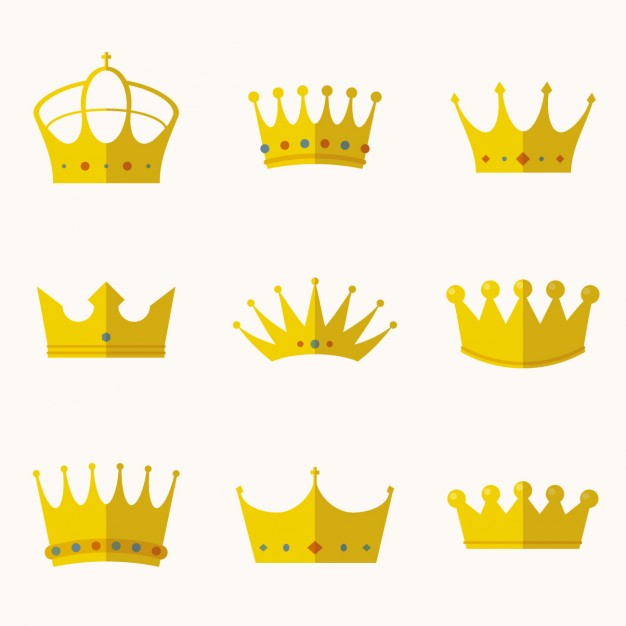 gold-crown-royal-family-icons-set-king-queen-vector-isolated-white 