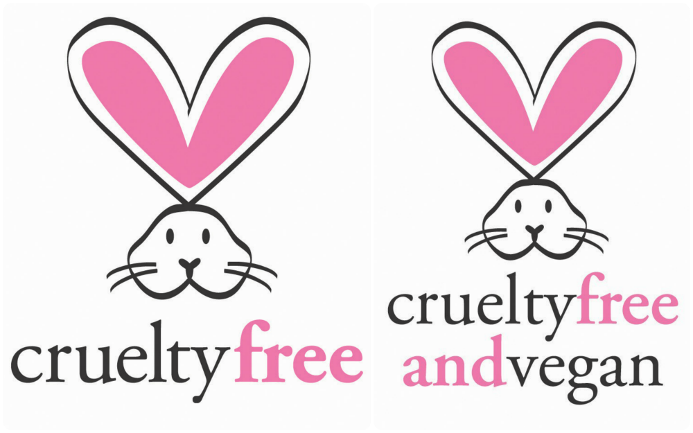 Animal cruelty free logo. not tested on animals symbol. clip 